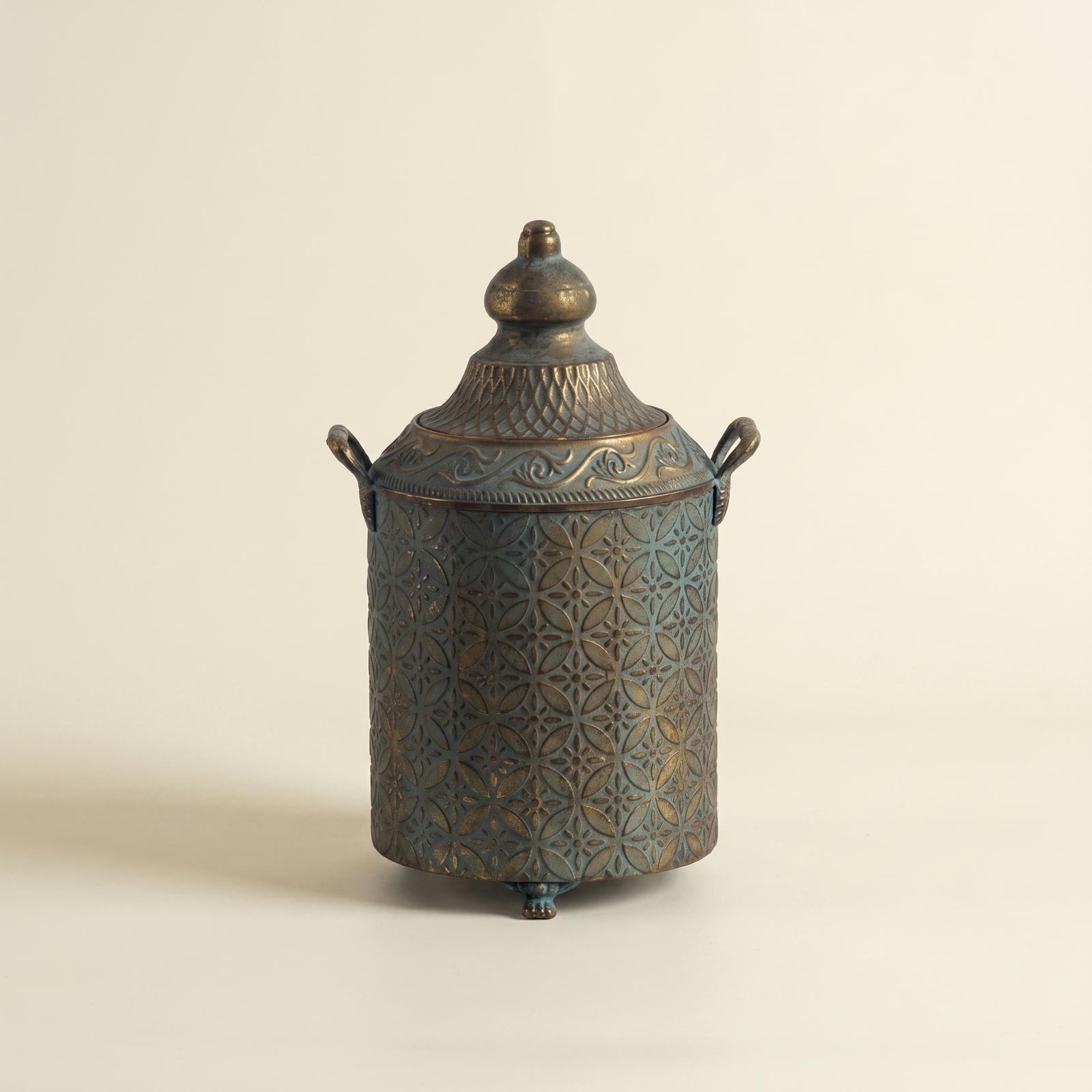 Patina Finished Metal Decorati - Vase Decor recension och pris