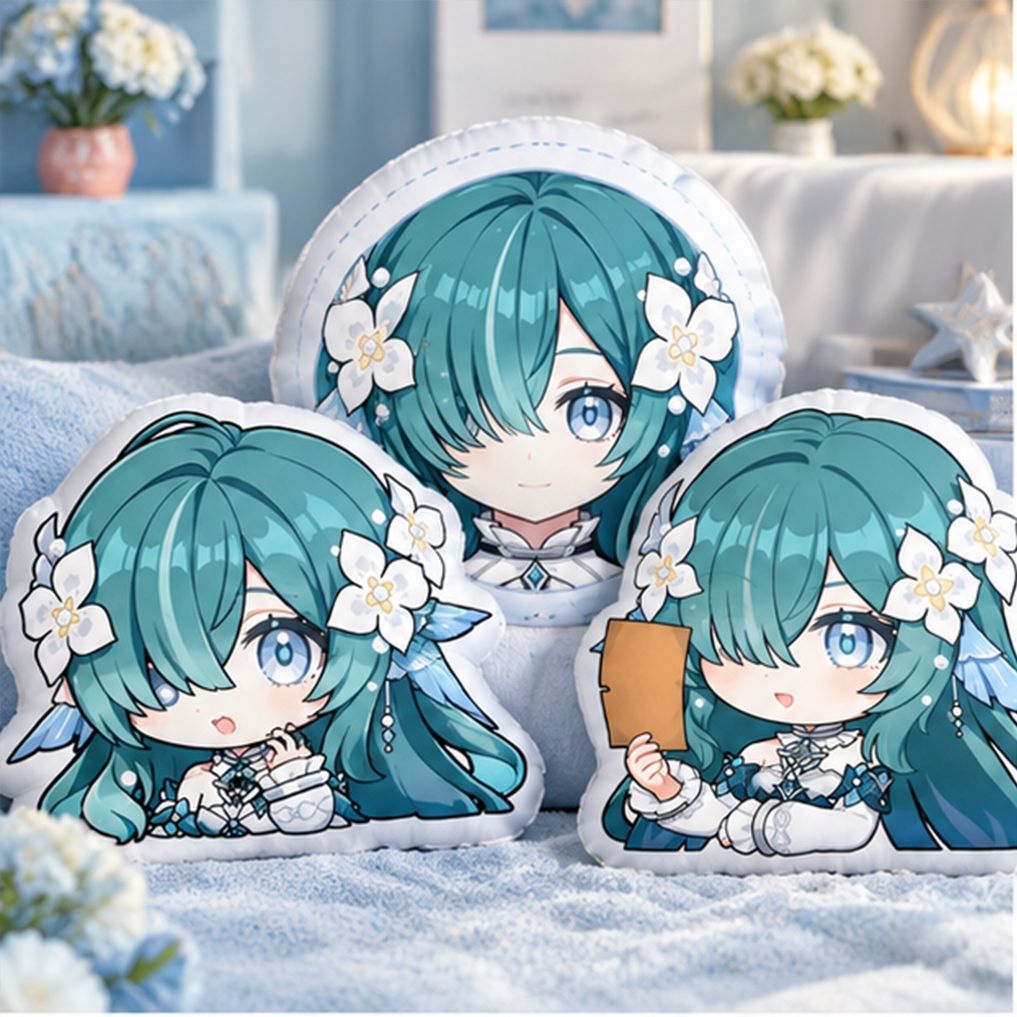 Game Genshin Impact Cute Q-ver - Throw Pillow recension och pris