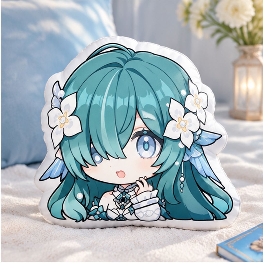 Game Genshin Impact Cute Q-ver - Throw Pillow recension och pris