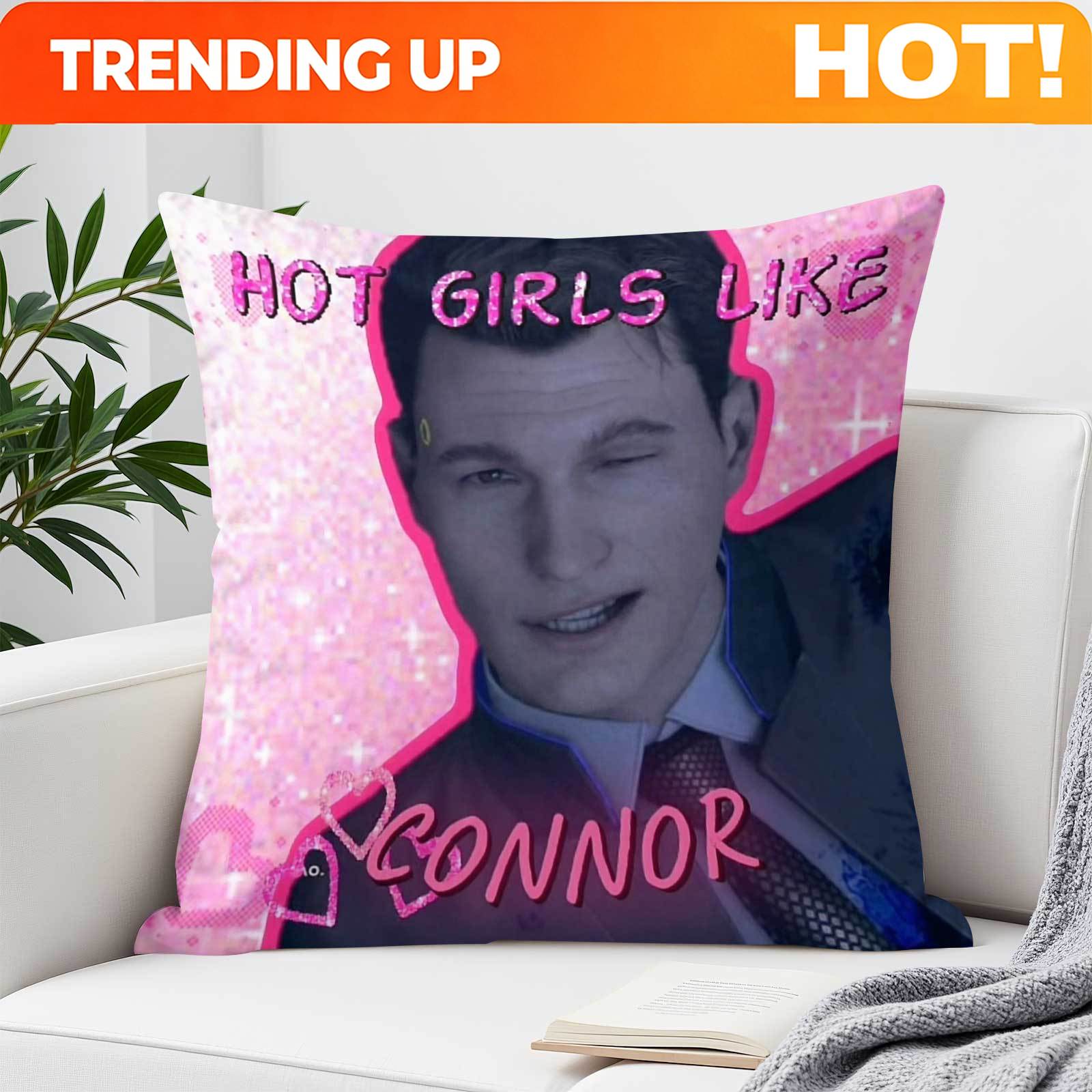 Customize 1pc CONNOR SO HOT Pi - Throw Pillow recension och pris