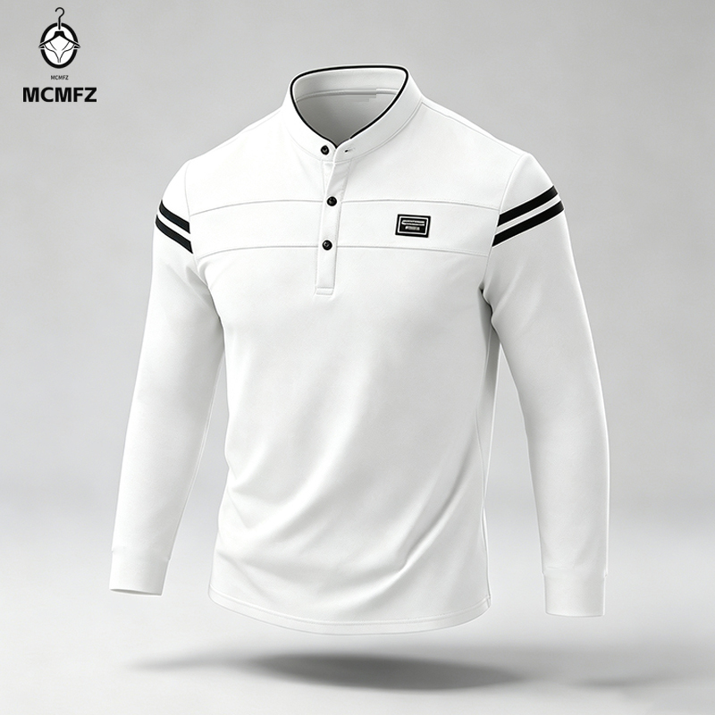 Male Urban Long Sleeve Polo Sh - Wall Sticker recension och pris
