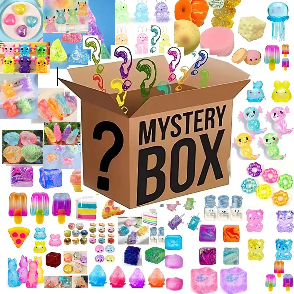 -100+Pieces Assorted Squishy F - Curtain Curtain recension och pris