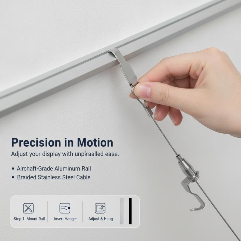 Picture Hanger Hooks Set Adjus - Picture Frame recension och pris